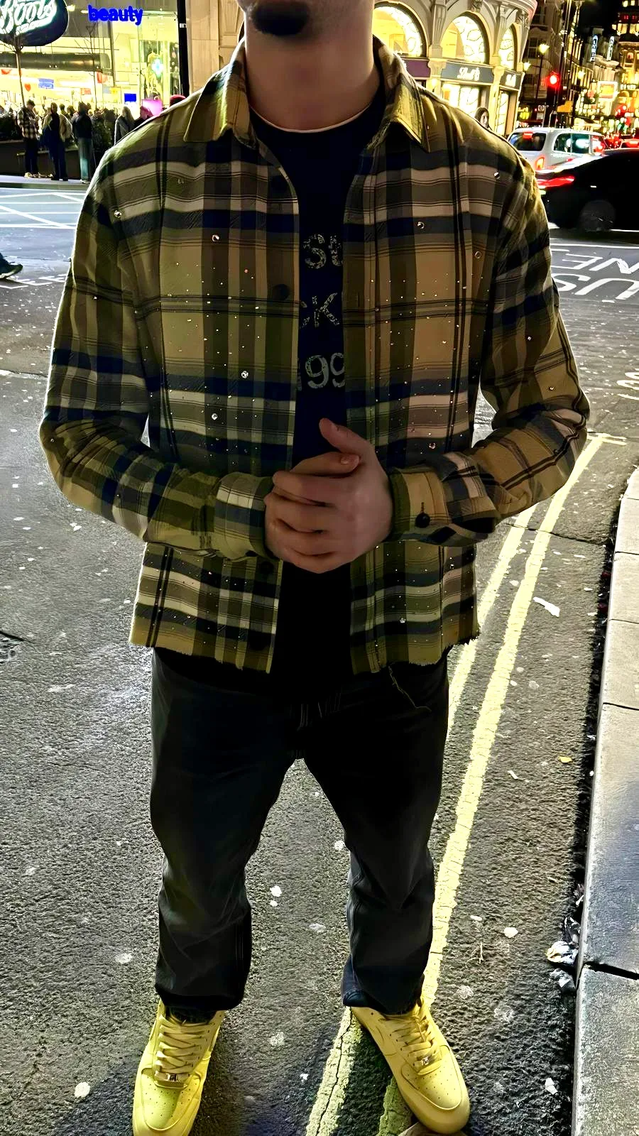 VACE Culture Pearl Embellishment Detail Shot – custom streetwear